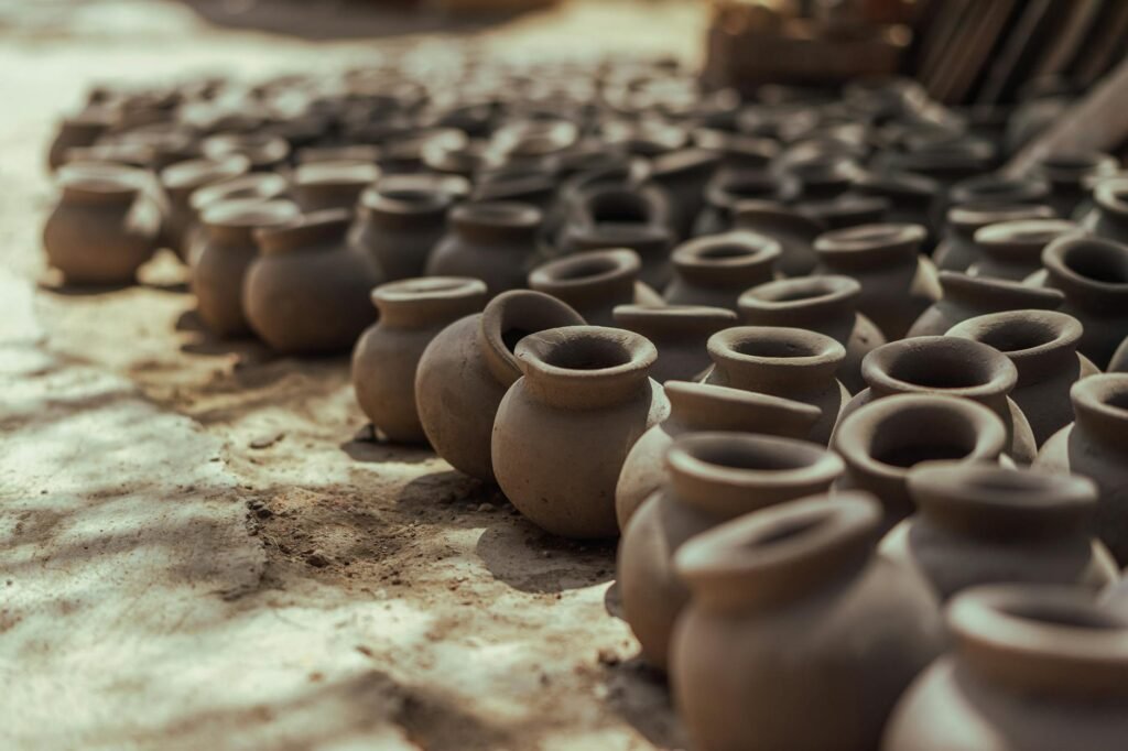 jars made of clay